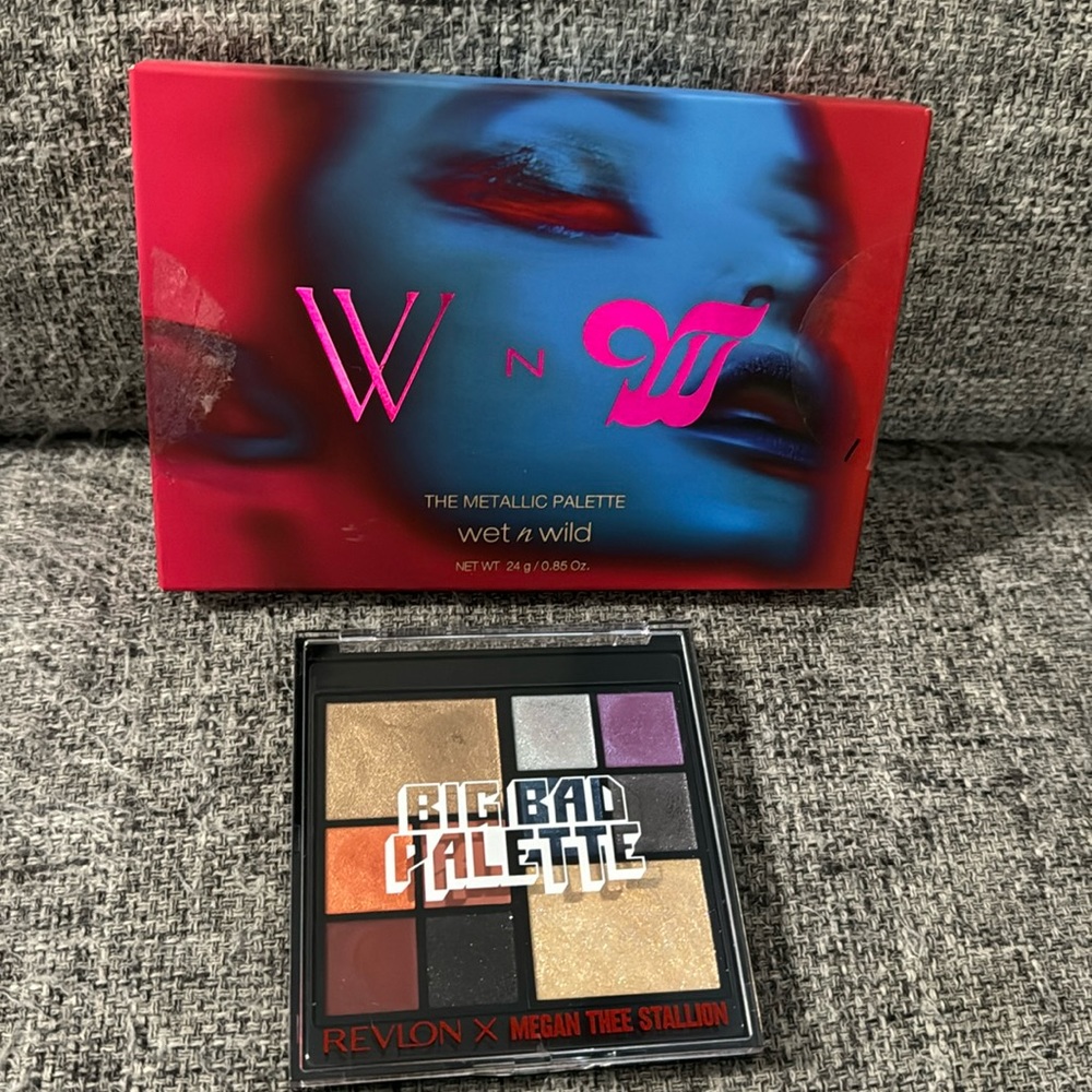 Relvon Megan Thee Stallion & Wet N Wild palettes